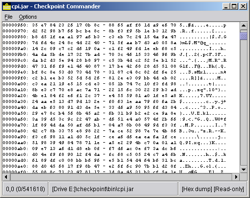 The CPC Hex editor