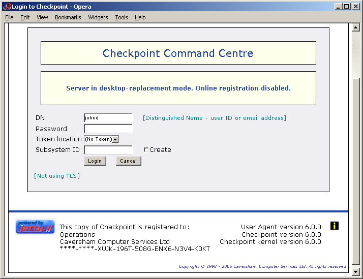 CPCC login page